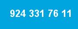 924 331 76 11 924 331 76 11